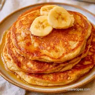Fluffy Almond Flour Banana Pancakes