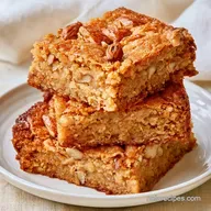 Healthy Almond Flour Breakfast Bars with Blueberries