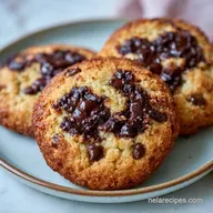 Almond Flour Chocolate Chip Cookies with Coconut Oil