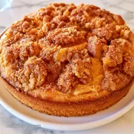 Almond Flour Coffee Cake with Sour Cream