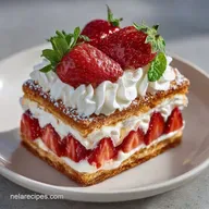 Authentic Amish Strawberry Shortcake for 8
