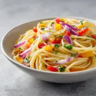 California Spaghetti Salad: Make-Ahead