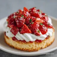 Strawberry Shortcake: Fluffy and Golden