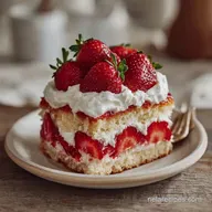 Frozen Strawberry Shortcake Dessert: 16 Bars