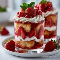 Strawberry Shortcake Trifles for 10