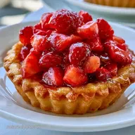 Mini Strawberry Shortcake Cups for 24