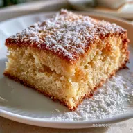 Moist Almond Flour Cake with Maple Syrup
