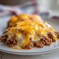 Philly Melt Casserole Bake: Cheesy and Comforting