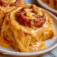 Pumpkin Cinnamon Rolls in 50 Minutes