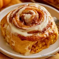 Pumpkin Cinnamon Rolls with Brown Butter