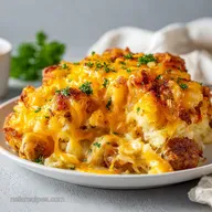 Sausage Egg Hashbrown Bake: Golden and Hearty