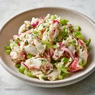 Simple Cold Crab Salad in 10 Minutes