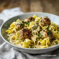 Swedish Meatball Pasta Bake: Ultra-Creamy