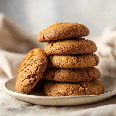 3 Ingredient Peanut Butter Cookies in 15 Minutes Recipe Card