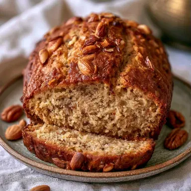 Almond Flour Banana Bread in 60 Minutes Recipe Card