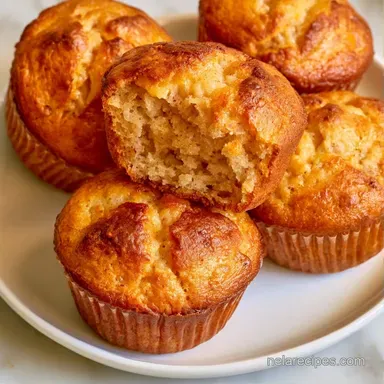 Almond Flour Banana Muffins in 35 Min Recipe Card