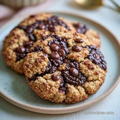 Almond Flour Chocolate Chip Cookies: 25m Recipe Card