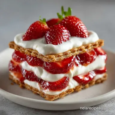 Authentic Amish Strawberry Shortcake for 8 Recipe Card