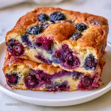 Blueberry Cottage Cheese Bake Meal Prep