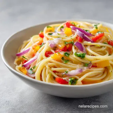 California Spaghetti Salad: Make-Ahead