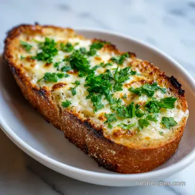 Cheesy Garlic Bread in 20 Minutes Recipe Card