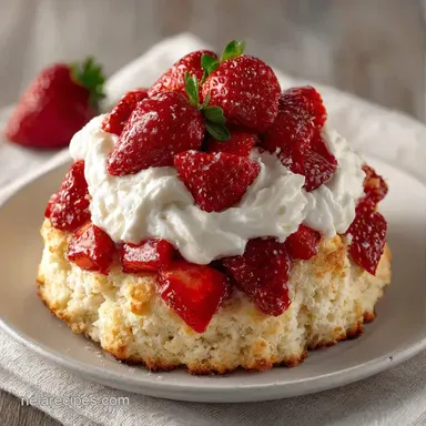CrowdSize Strawberry Shortcake for 12-15 Recipe Card