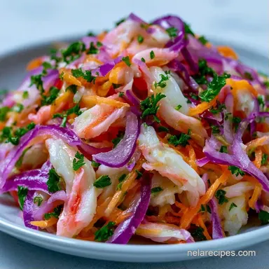 Easy Surimi Salad in 10 Minutes Recipe Card