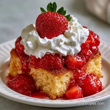 Fourth of July Strawberry Shortcake for 6 Recipe Card