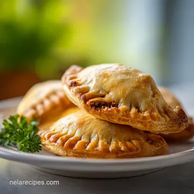 Ground Beef Mini Hand Pies: Crispy