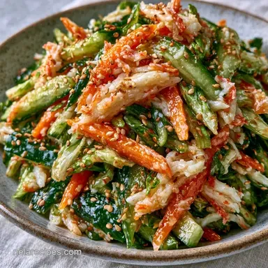 Healthy Kani Salad in 15 Minutes Recipe Card