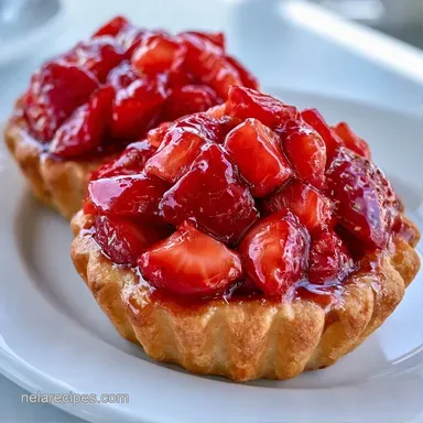 Mini Strawberry Shortcake Cups for 24 Recipe Card