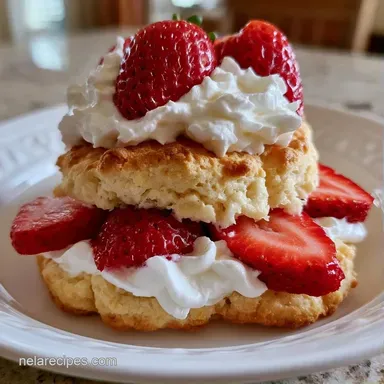 Mini Strawberry Shortcakes for 12 Recipe Card