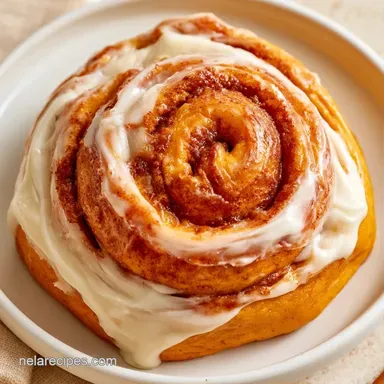 Pumpkin Cinnamon Rolls: Pillowy Recipe Card