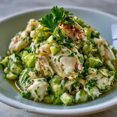 Quick Crab Meat Salad in 10 Minutes