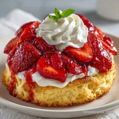 Strawberry Shortcake Scratch: Fluffy Recipe Card