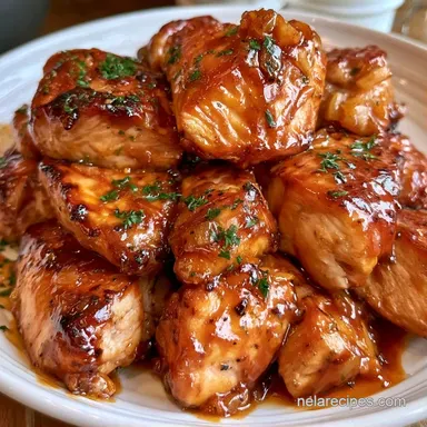 Slow Cooker BBQ Chicken: Tender Thighs Recipe Card