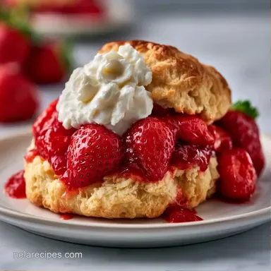 Small Batch Strawberry Shortcake for 2 Recipe Card
