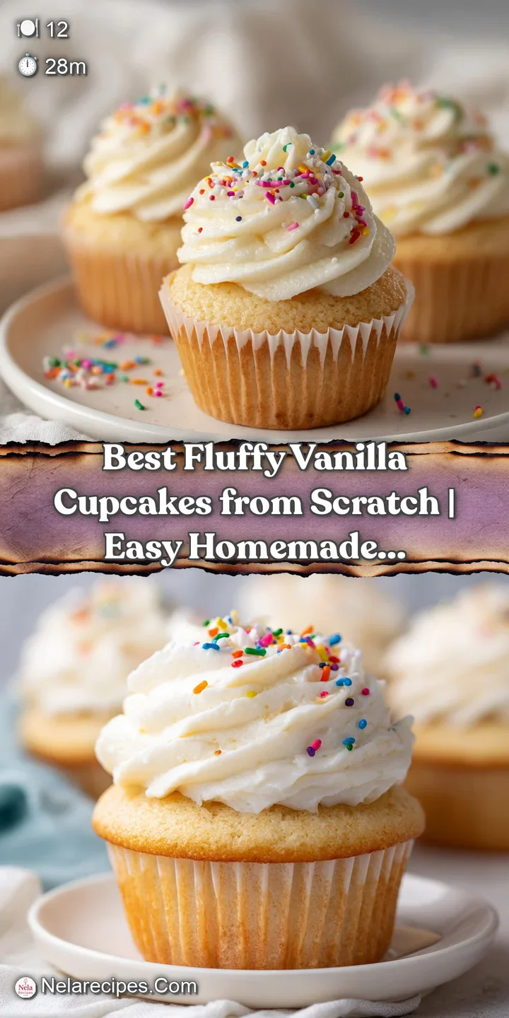 A close-up of a tender vanilla cupcake crumb revealing its light, airy texture, with a swirl of white frosting.