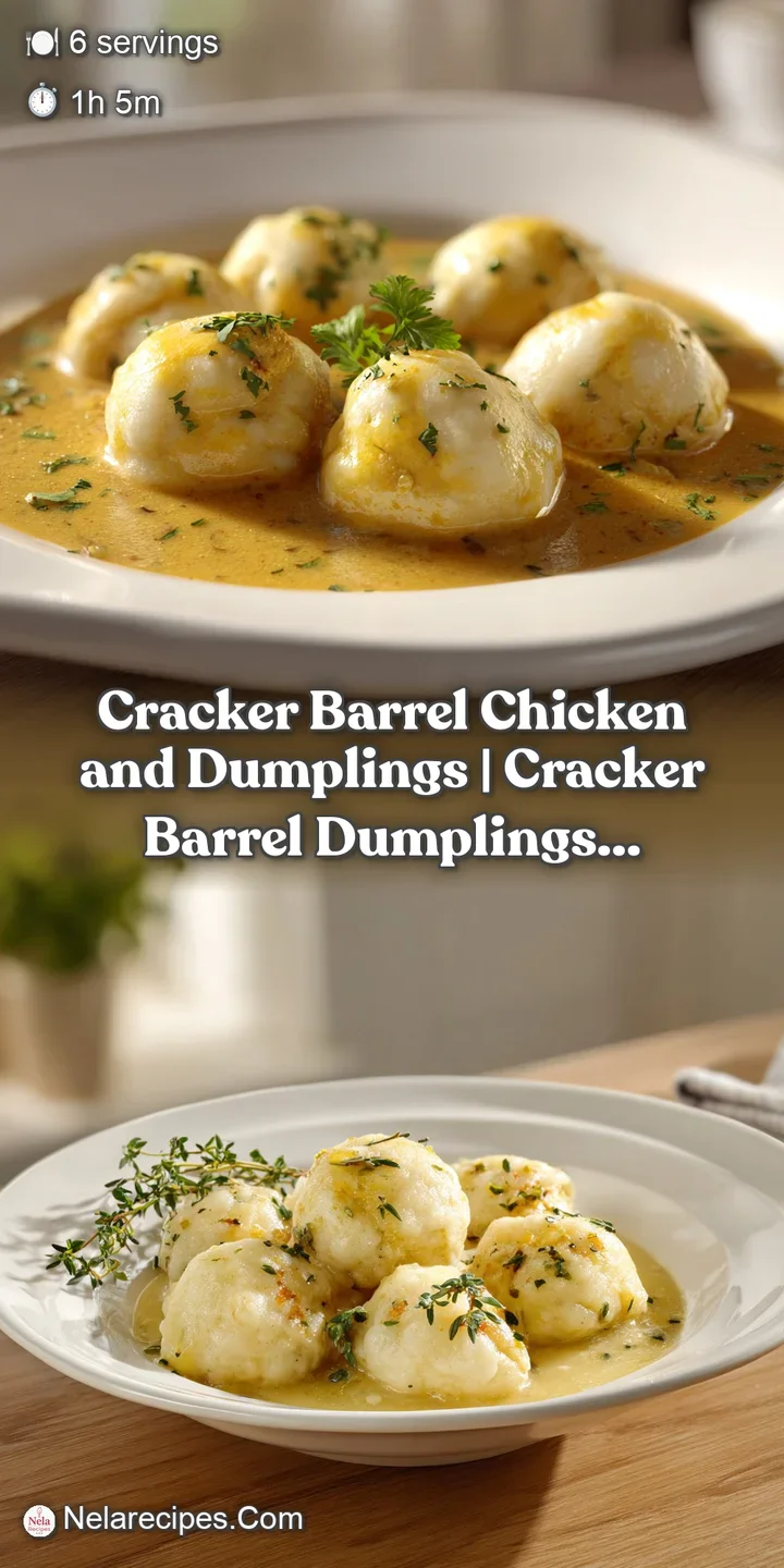 Close-up of a soft, pillowy dumpling and juicy chicken breast smothered in a rich, glossy white cream gravy.