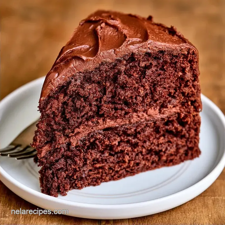 Moist Almond Flour Chocolate Cake