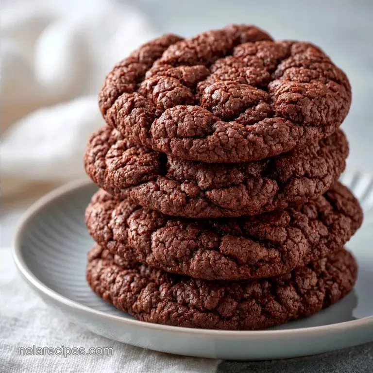 Almond Flour Chocolate Cookies in 20 Minutes
