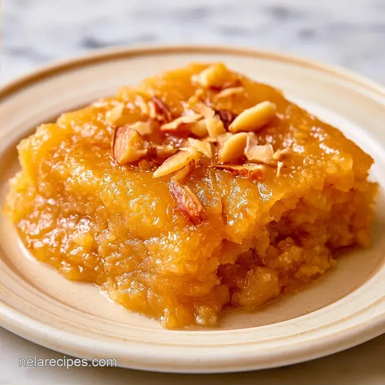 Badam Halwa With Almond Flour
