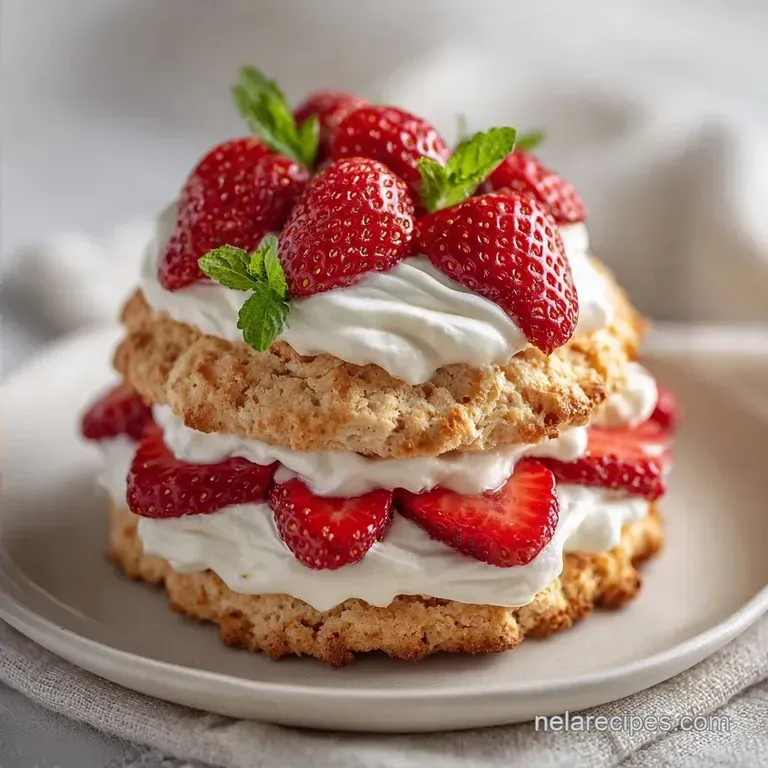 Buttermilk Strawberry Shortcake Biscuits: Fluffy and Tender