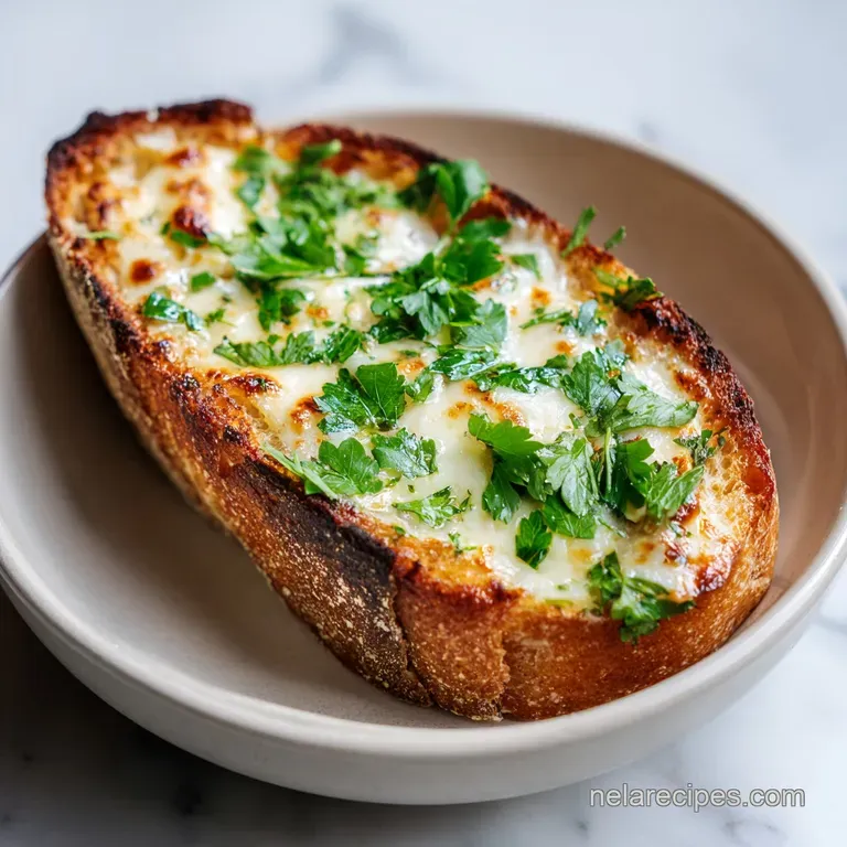 Cheesy Garlic Bread: Crispy and Golden