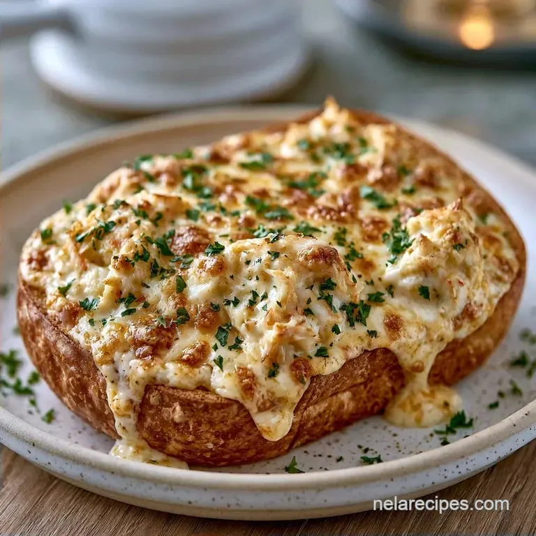 Creamy Crab Melt Sandwiches