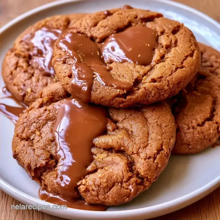Flourless Almond Butter Chocolate Chip Cookies
