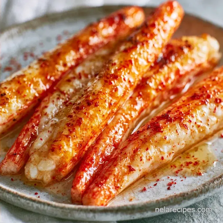Garlic Butter Crab Sticks in 20 Minutes