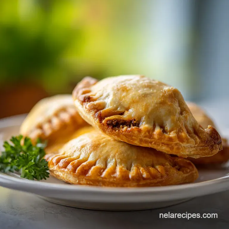 Ground Beef Mini Hand Pies: Crispy and Savory