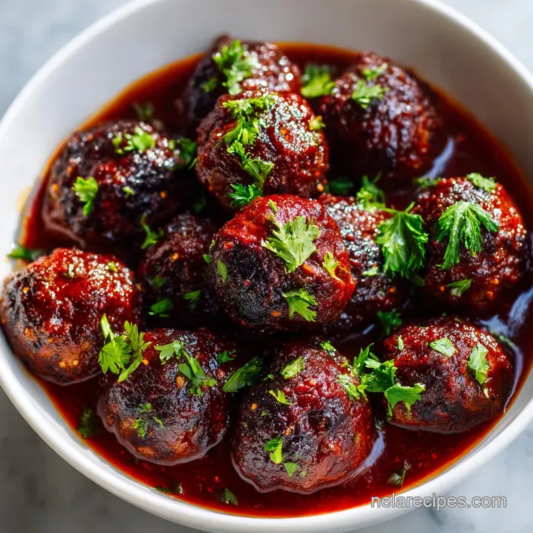 Italian Beef Meatballs: Tender and Baked