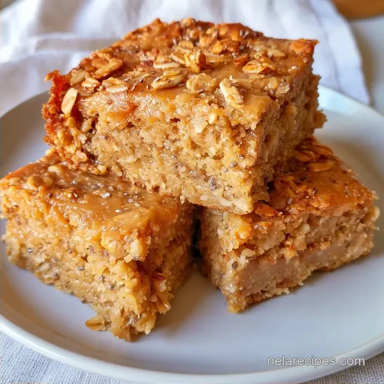 No Bake Almond Butter Bars with Rolled Oats